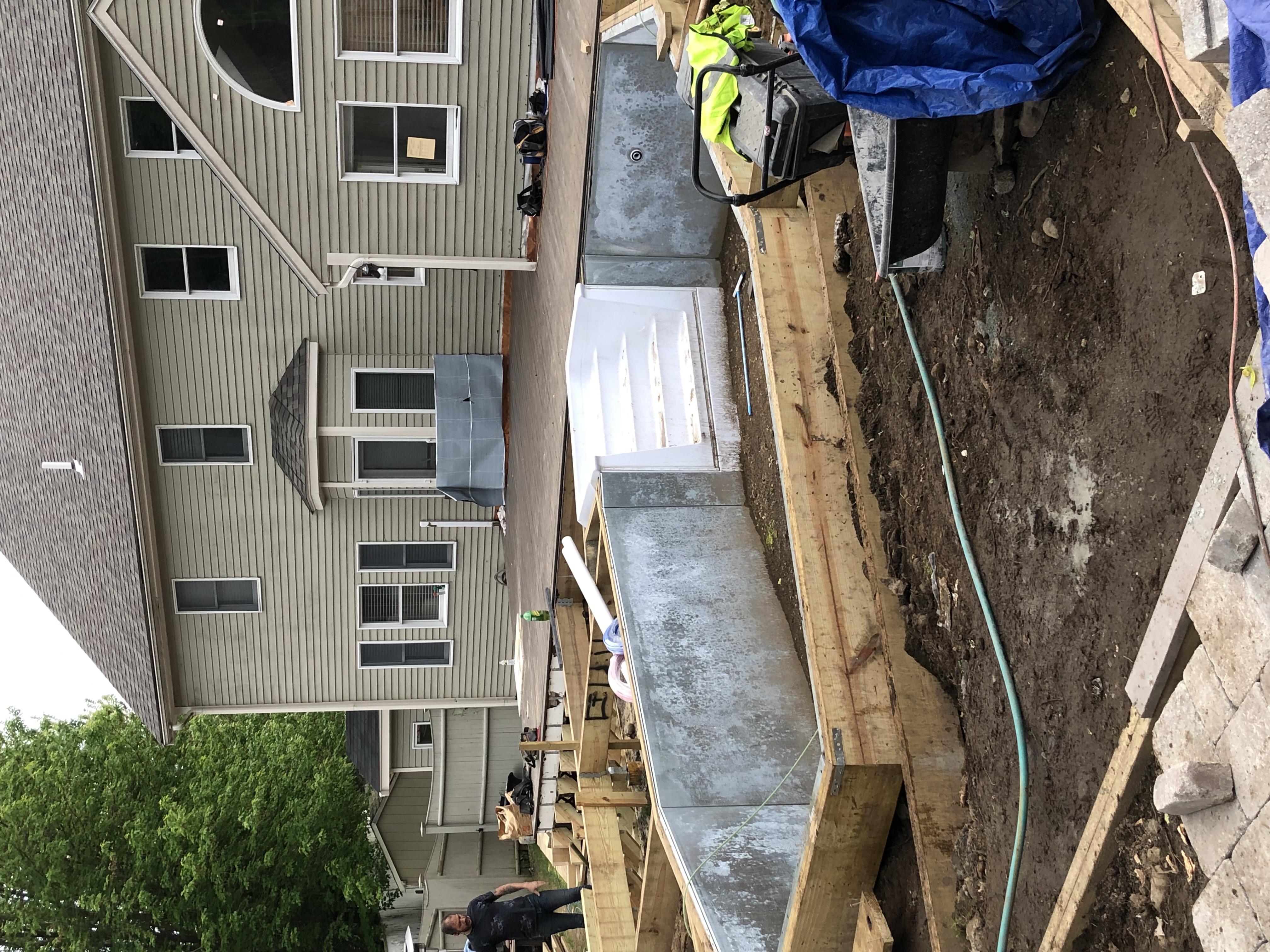 Stone and brick work